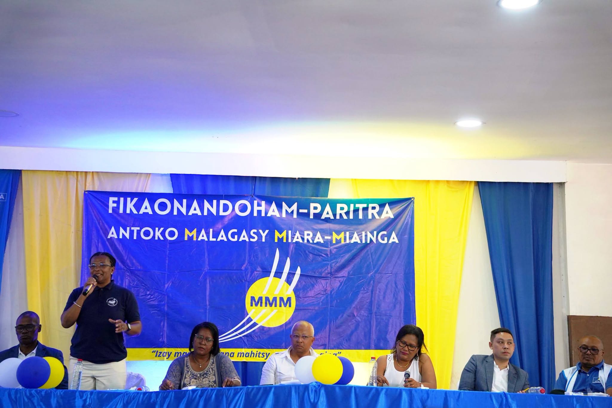 Membres et sympathisants du MMM réunis lors des assises régionales de la région Atsinanana
